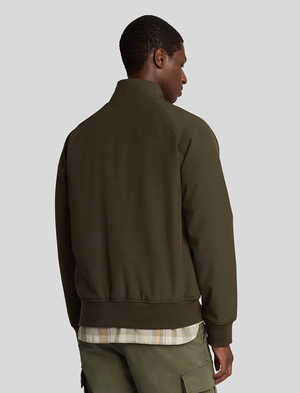 Lyle & Scott - Softshell Harrington jacket - fall jackets - olive - 3