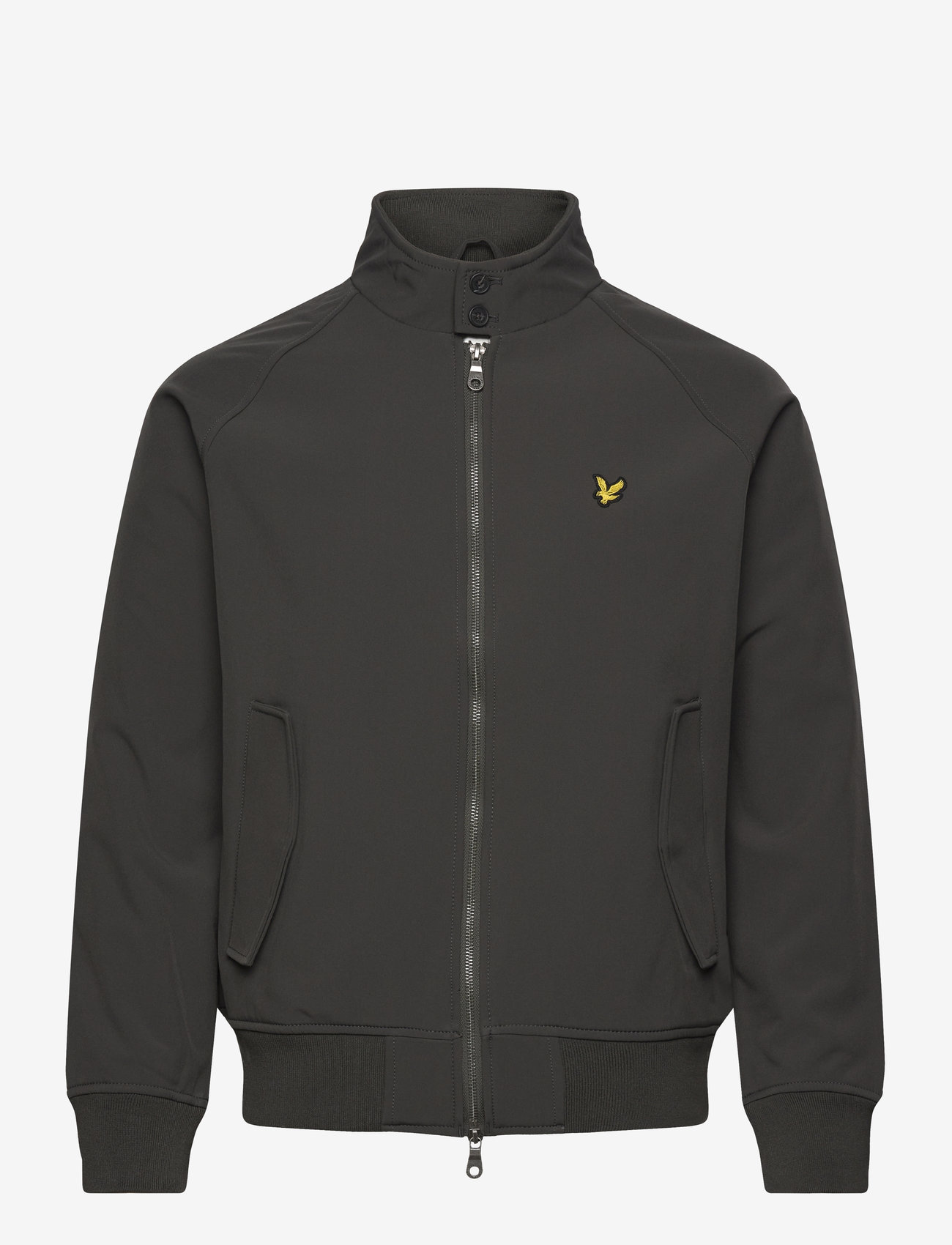 Lyle & Scott - Softshell Harrington jacket - leichte jacken - w635 gunmetal - 0