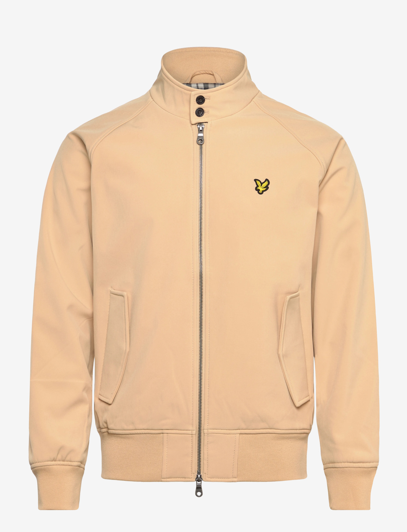 Lyle & Scott - Softshell Harrington jacket - vårjackor - w996 cairngorms khaki - 0