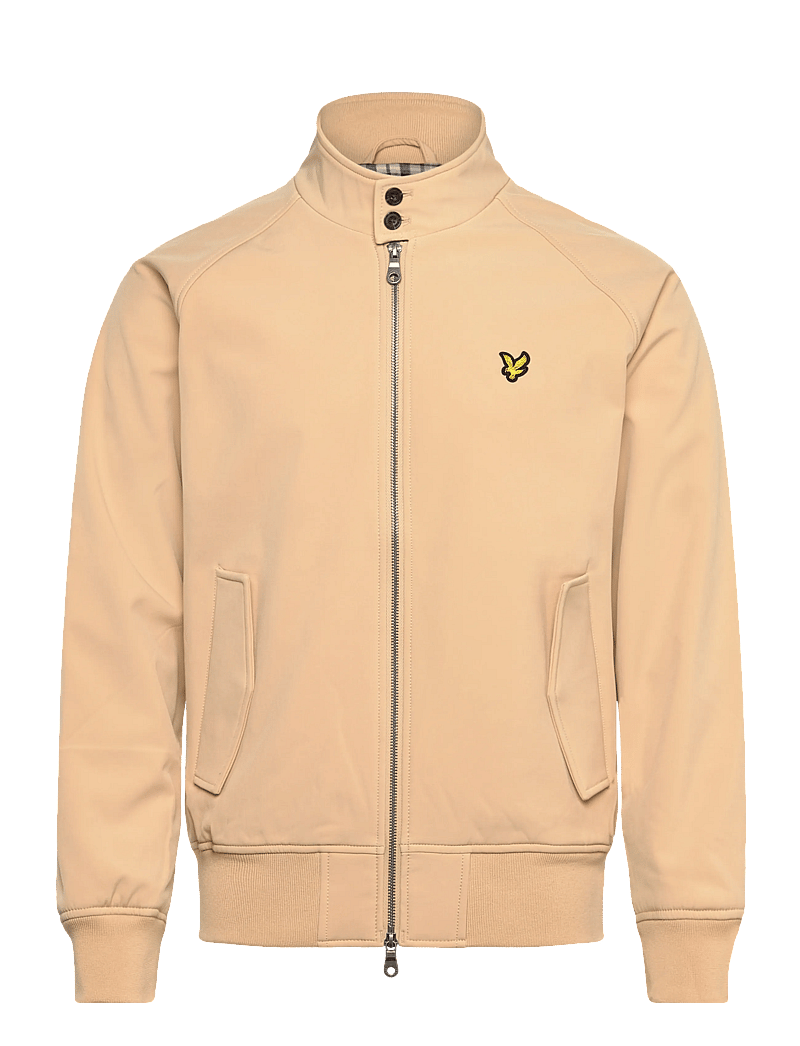 Lyle & Scott - Softshell Harrington jacket - frühlingsjacken - w996 cairngorms khaki - 1