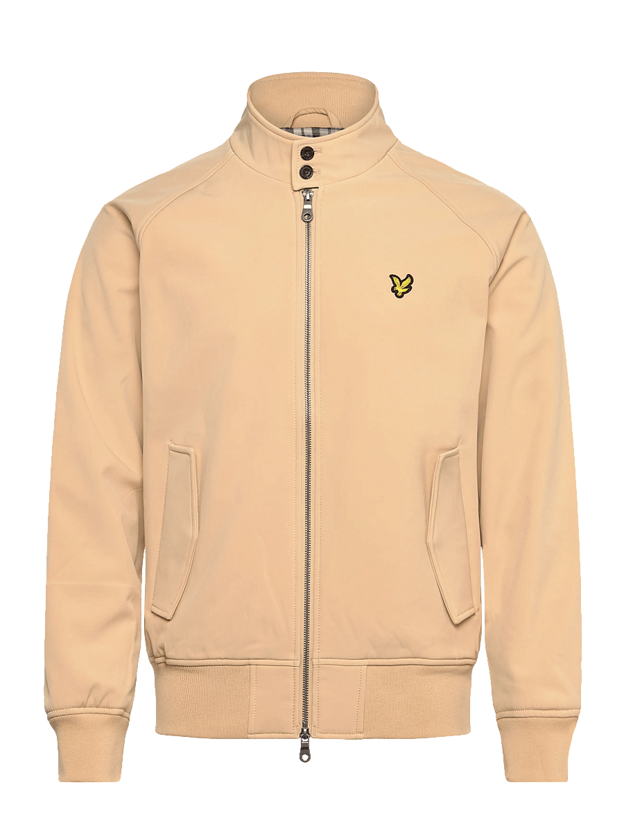 Lyle & Scott - Softshell Harrington jacket - lentejassen - w996 cairngorms khaki - 1