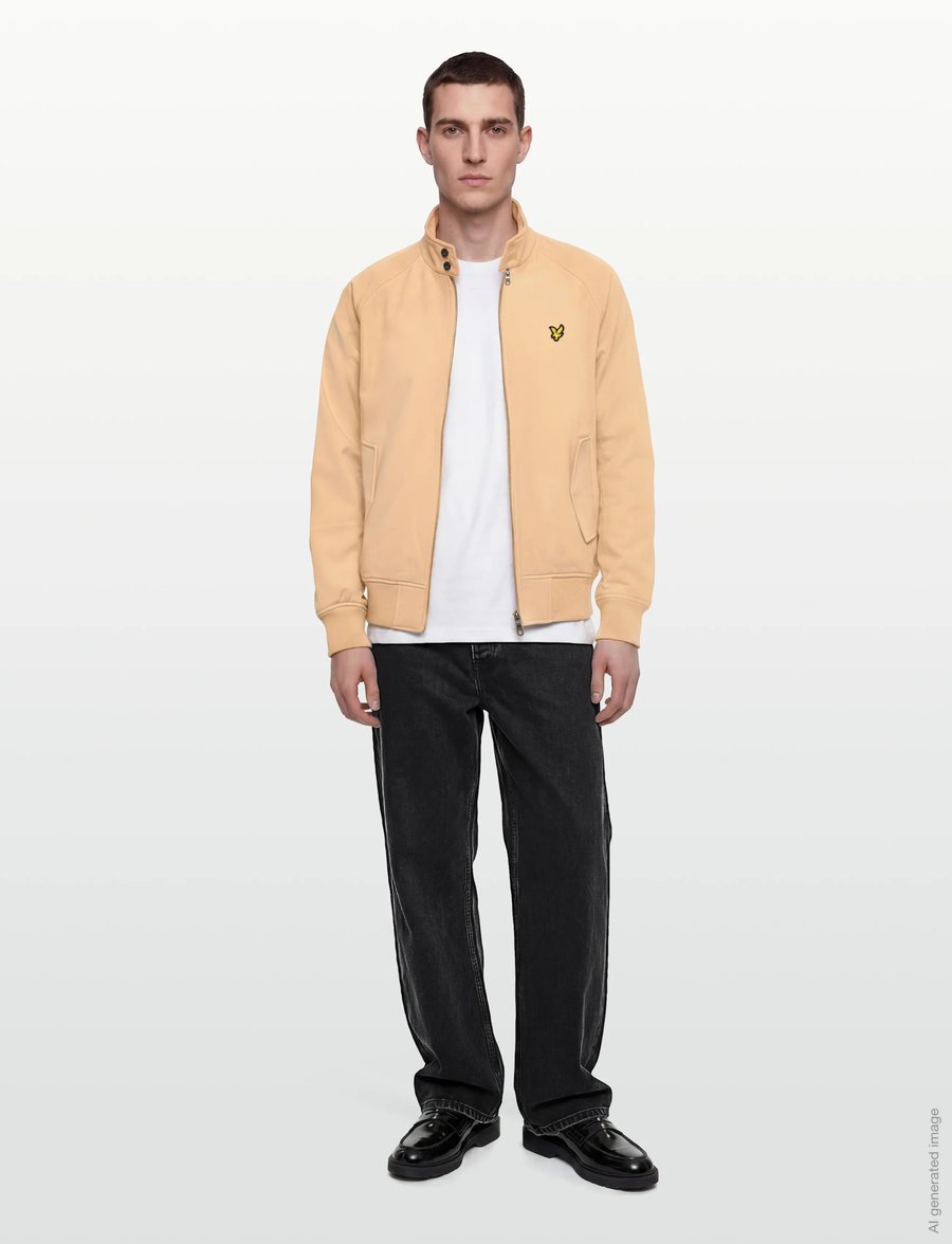 Lyle & Scott - Softshell Harrington jacket - lentejassen - w996 cairngorms khaki - 0