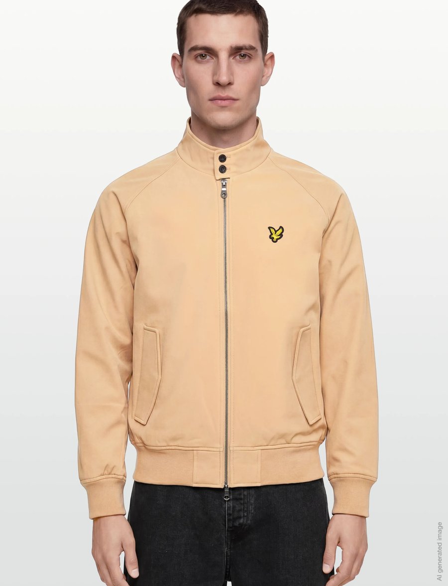 Lyle & Scott - Softshell Harrington jacket - lentejassen - w996 cairngorms khaki - 3