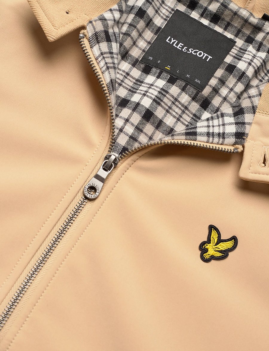 Lyle & Scott - Softshell Harrington jacket - lentejassen - w996 cairngorms khaki - 5