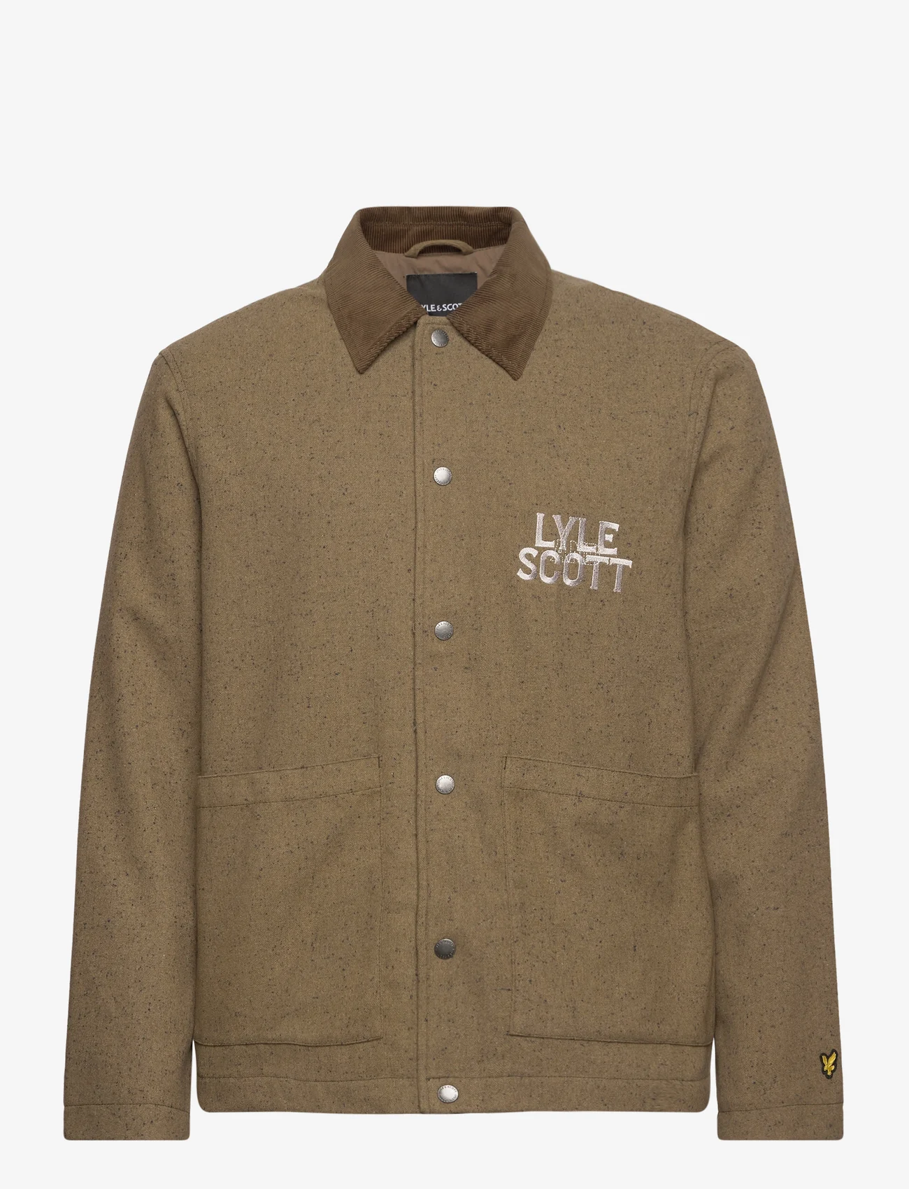 Lyle & Scott - Donegal Jacket - wiosenne kurtki - x080 linden khaki - 0