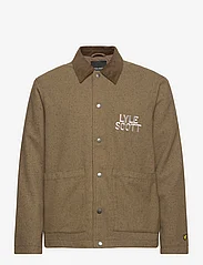 Lyle & Scott - Donegal Jacket - forårsjakker - x080 linden khaki - 0