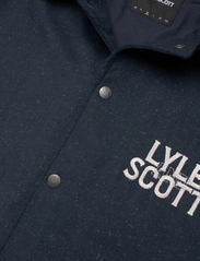 Lyle & Scott - Donegal Jacket - spring jackets - x081 muddy navy - 2