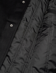 Lyle & Scott - Wadded Wool Coach Jacket - wool jackets - x087 saddle - 4