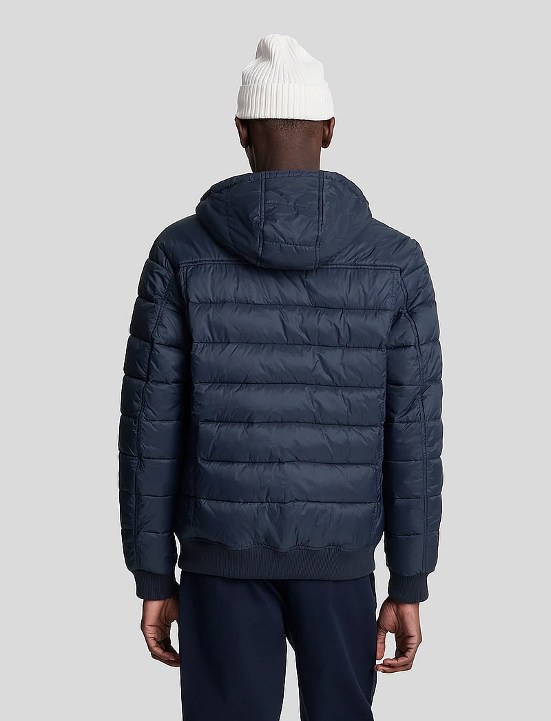 Lyle & Scott - Wadded Jacket - vinterjakker - dark navy - 3