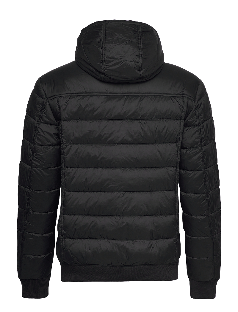 Lyle & Scott - Wadded Jacket - voodriga joped - jet black - 2