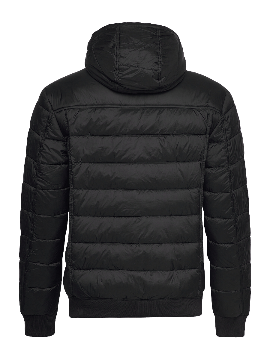 Lyle & Scott - Wadded Jacket - dunjackor - jet black - 2
