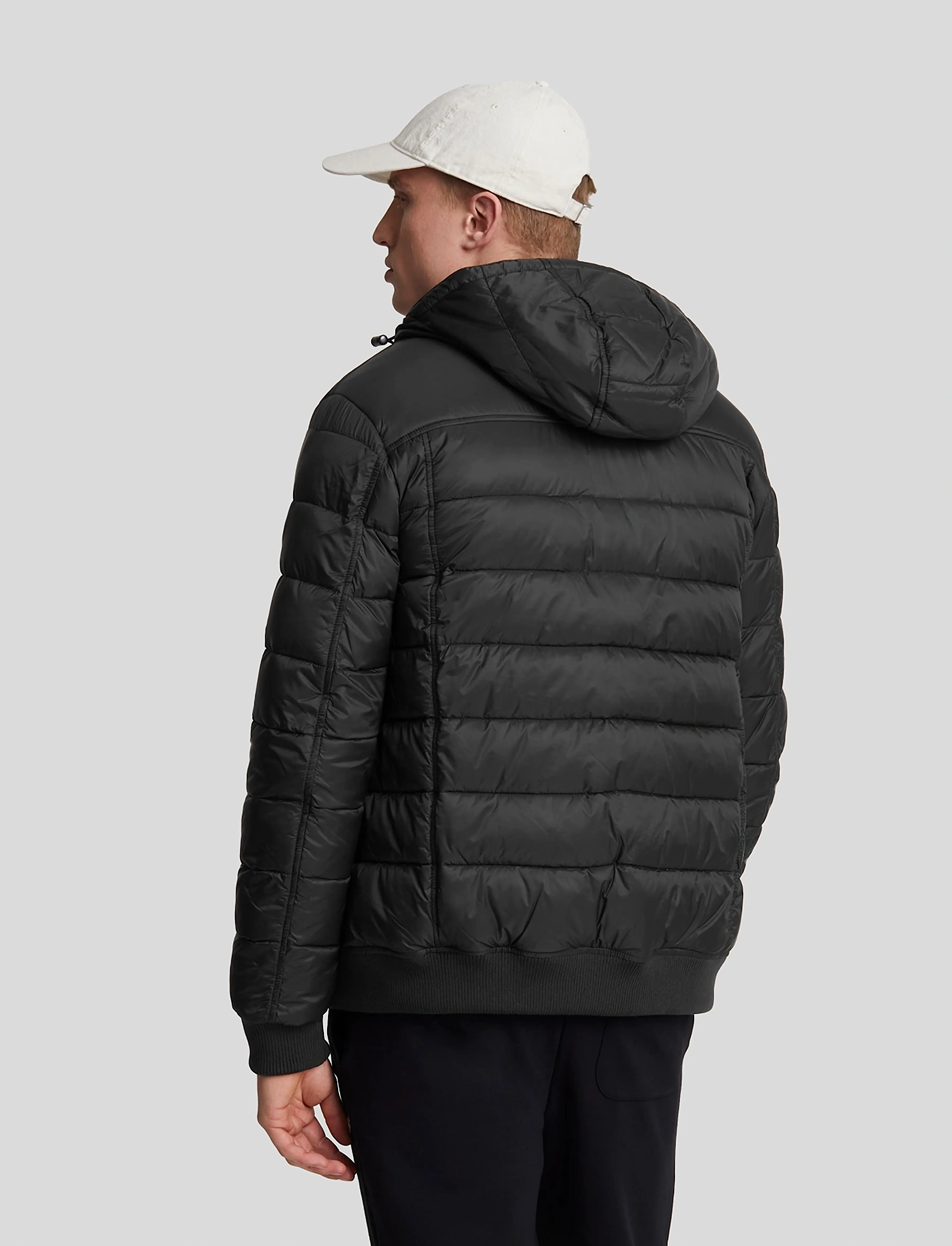 Lyle & Scott - Wadded Jacket - down jackets - jet black - 3