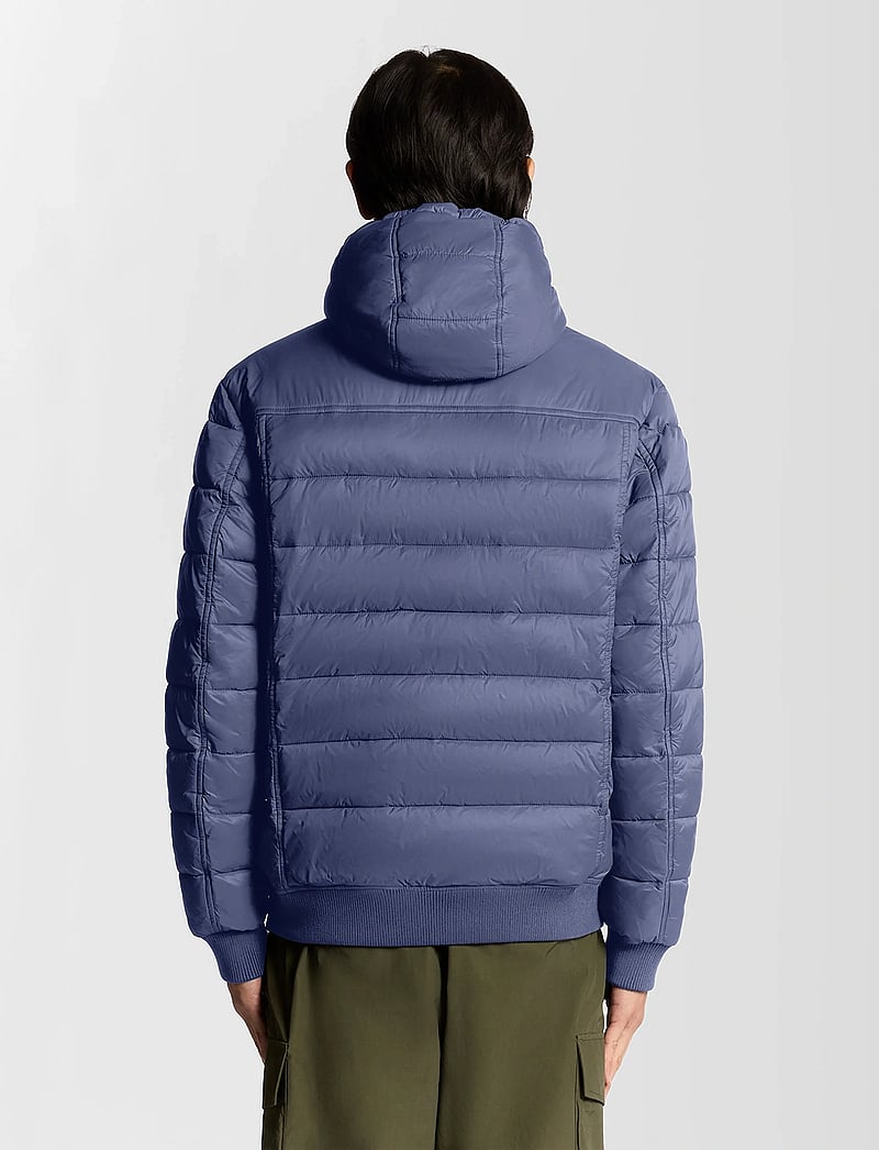 Lyle & Scott - Wadded Jacket - dunjakker - x854 graystone - 3
