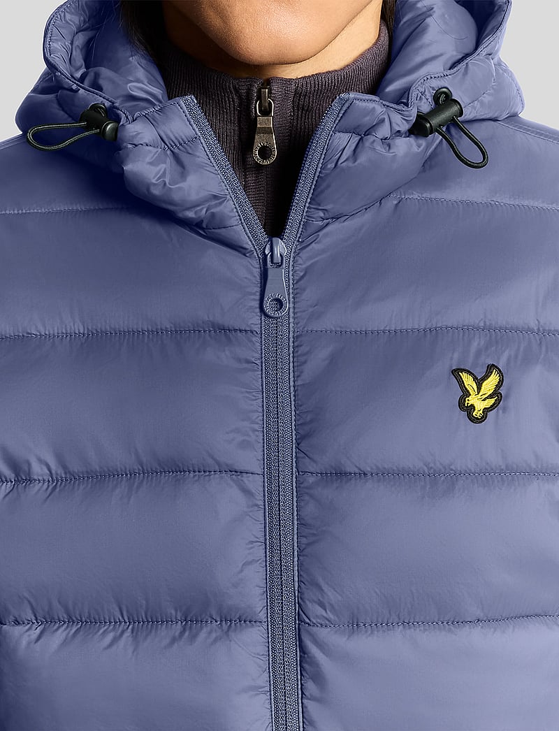 Lyle & Scott - Wadded Jacket - dunjakker - x854 graystone - 5