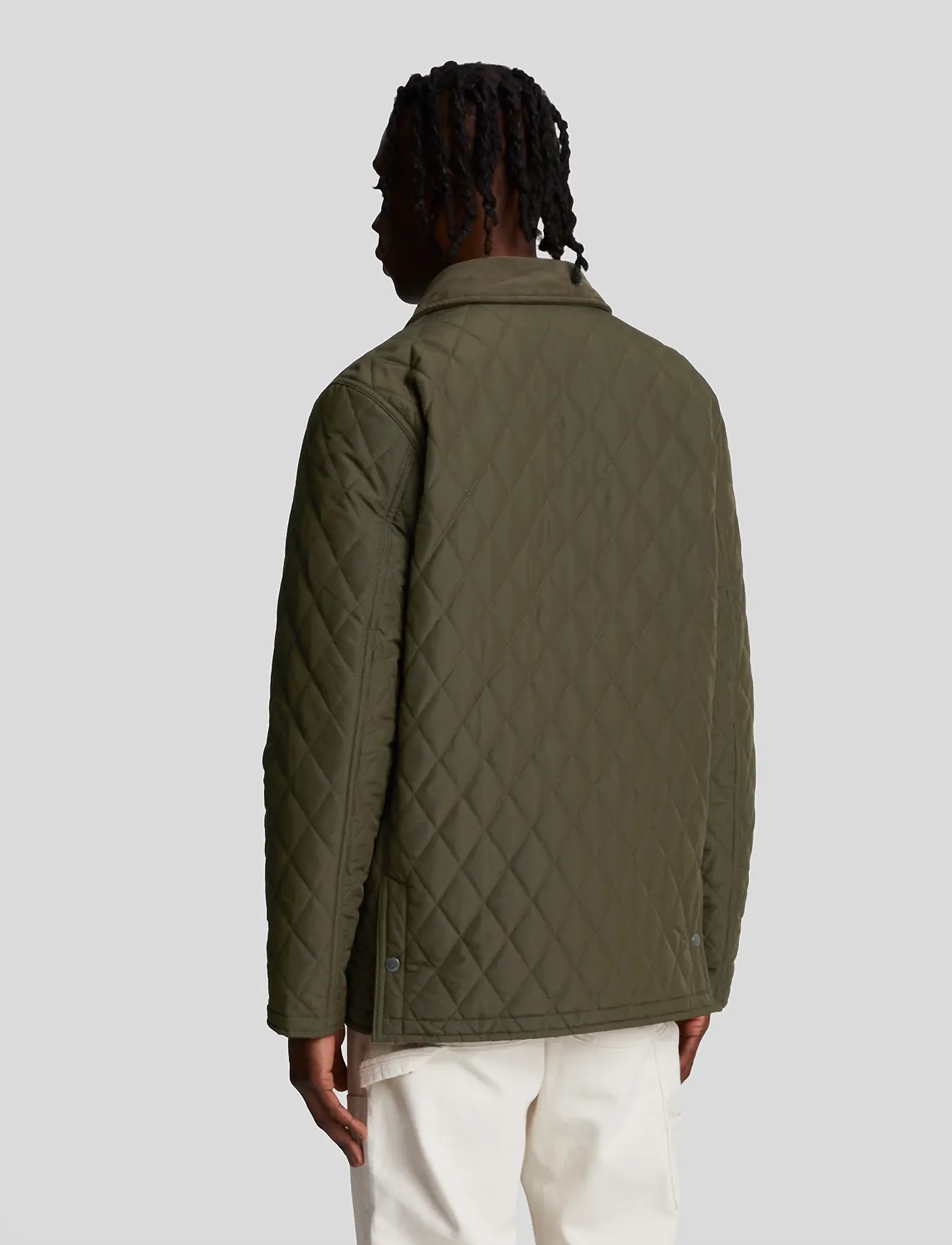 Lyle & Scott - Quilted Jacket - olive - 3