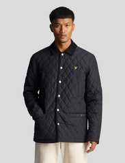 Lyle & Scott - Quilted Jacket - vårjackor - z271 dark navy - 2