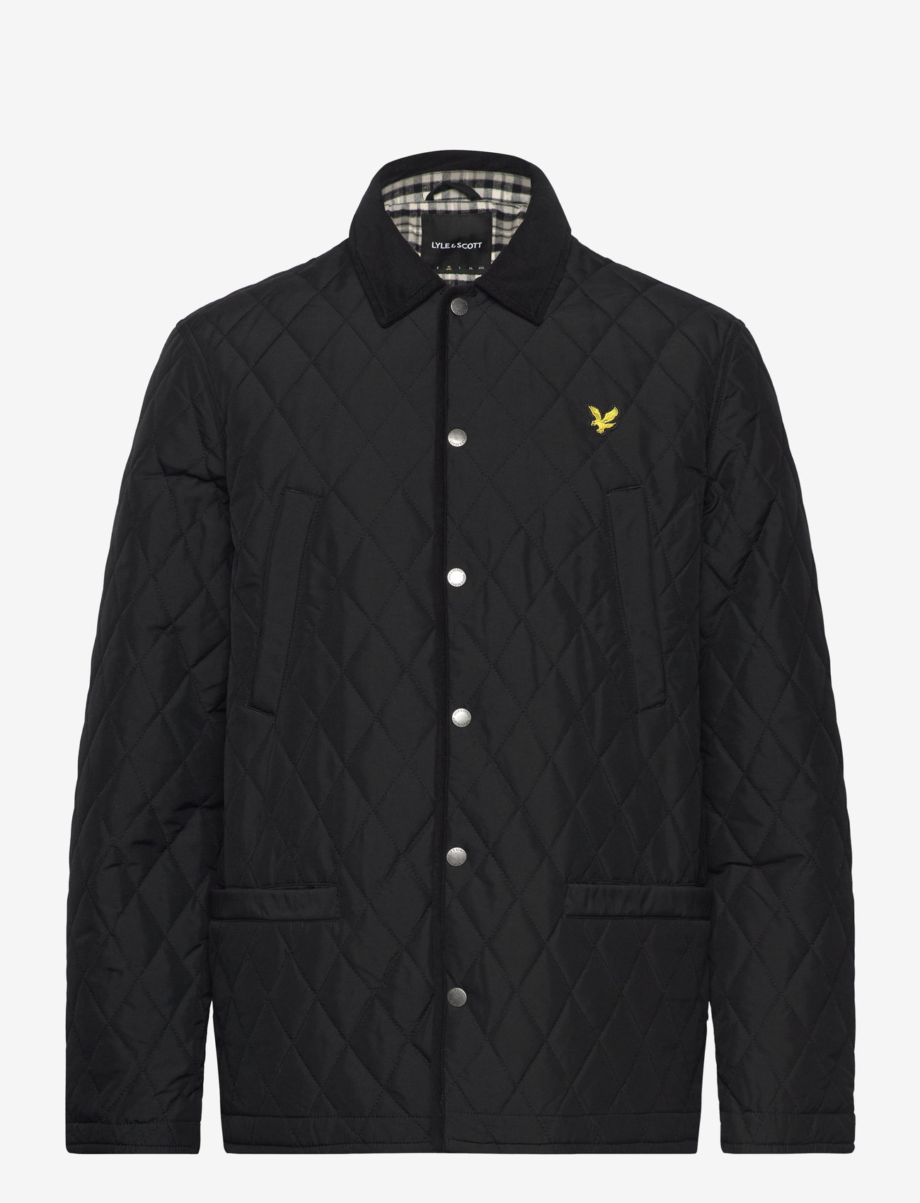 Lyle & Scott - Quilted Jacket - frühlingsjacken - z865 jet black - 0