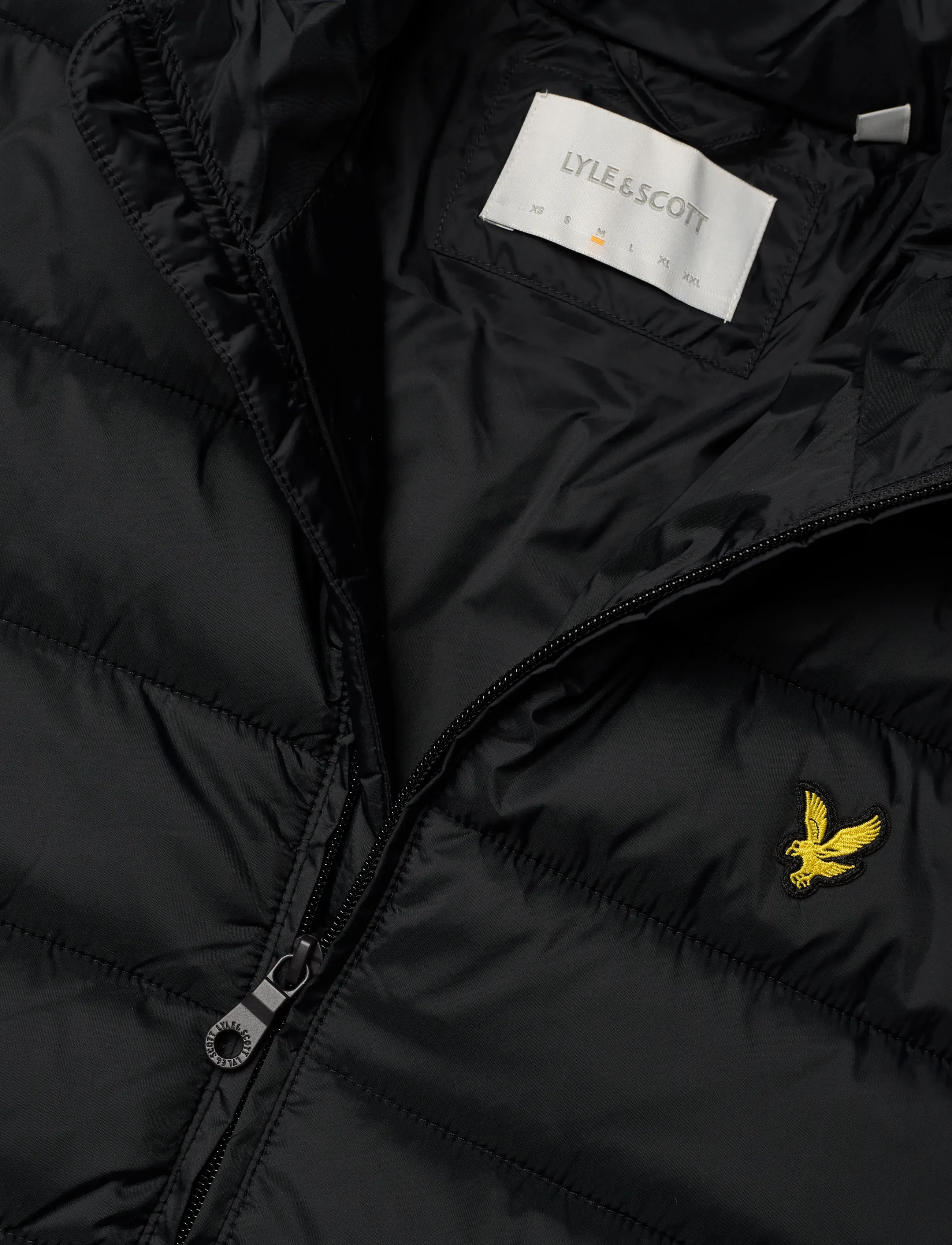 Lyle & Scott - Quilted Puffer Jacket - talvejoped - saddle - 2