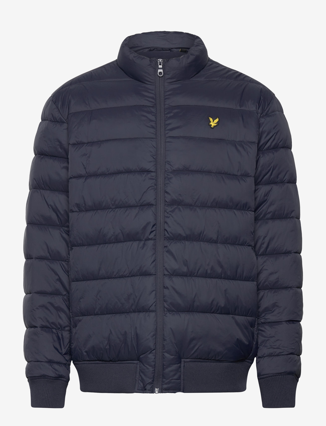 Lyle & Scott - Funnel Neck Wadded Jacket - vinterjakker - dark navy - 1