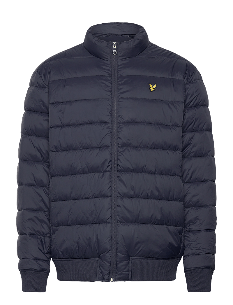 Lyle & Scott - Funnel Neck Wadded Jacket - down jackets - dark navy - 1