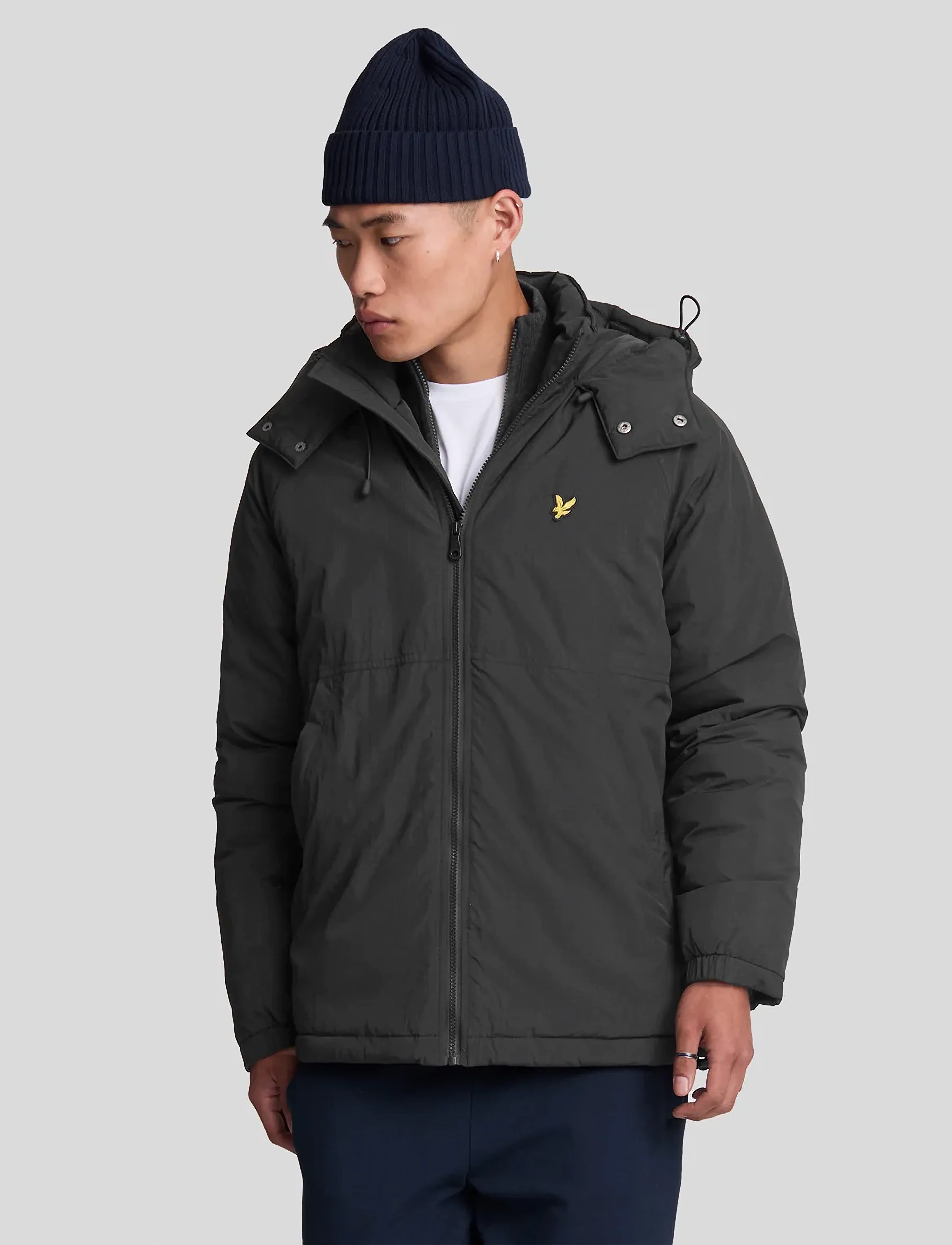 Lyle & Scott Padded Puffer Jacket - Jacken - Z865 JET BLACK / black