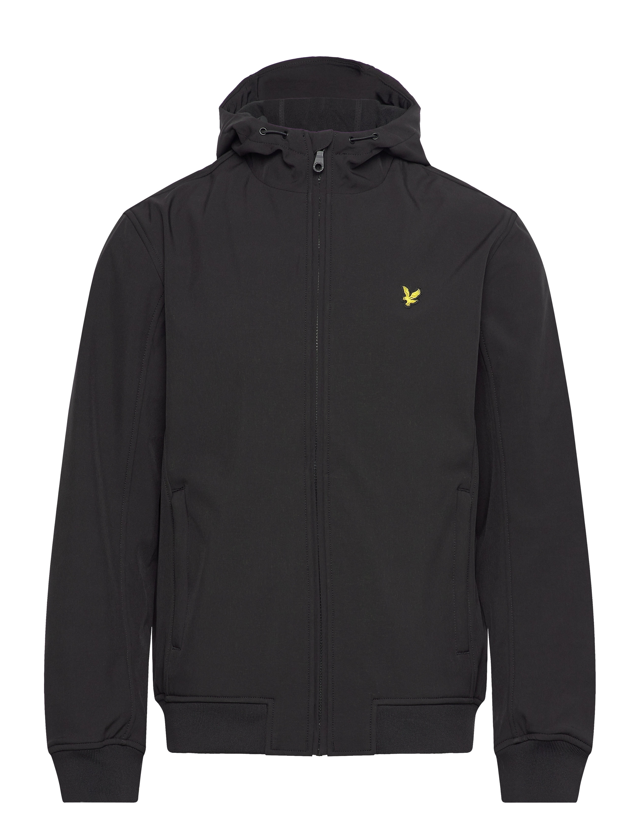 Lyle & Scott Fleece Back Softshell Jacket - Kleidung - JET BLACK / black