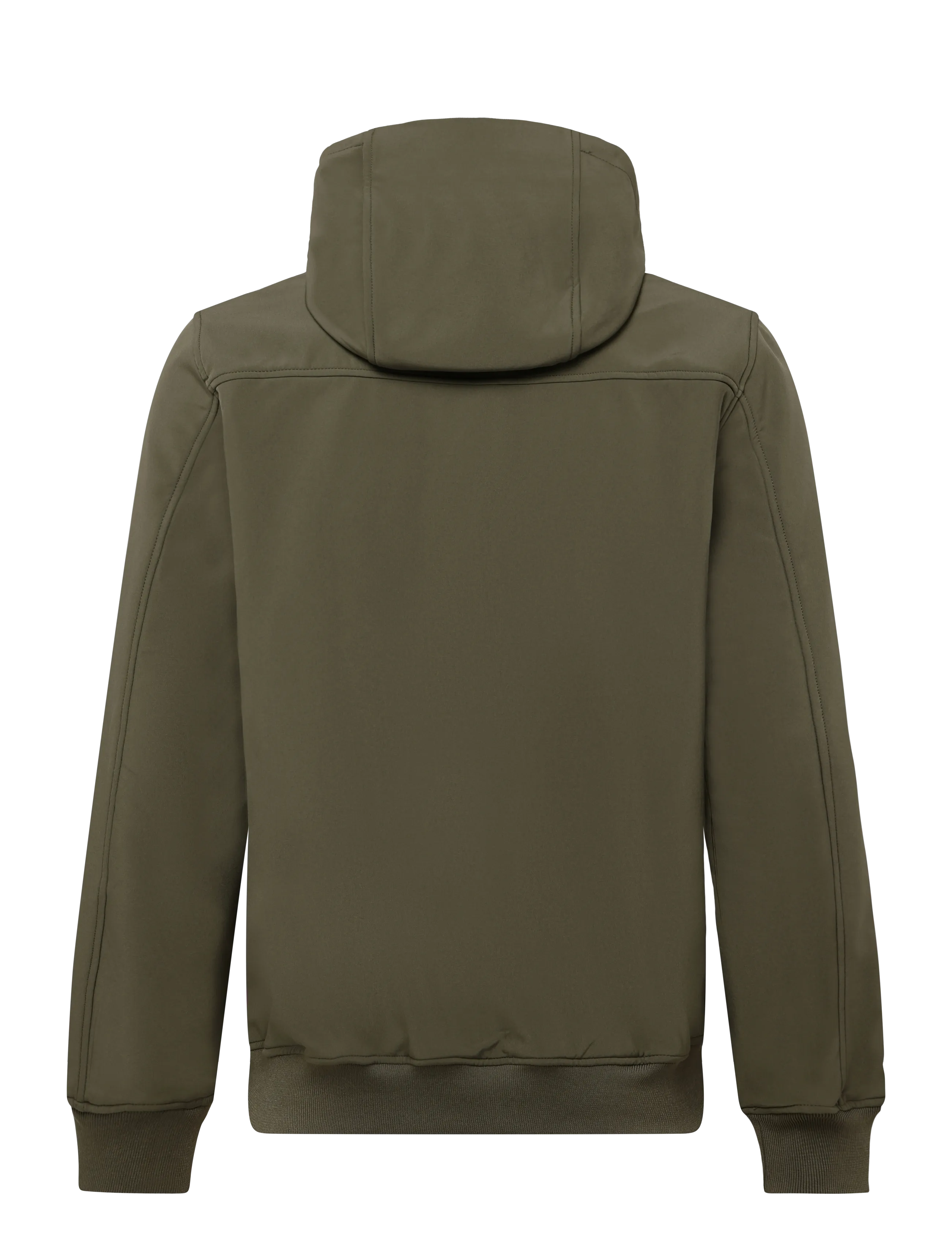 Lyle & Scott - Fleece Back Softshell Jacket - kevadjoped - true olive - 1