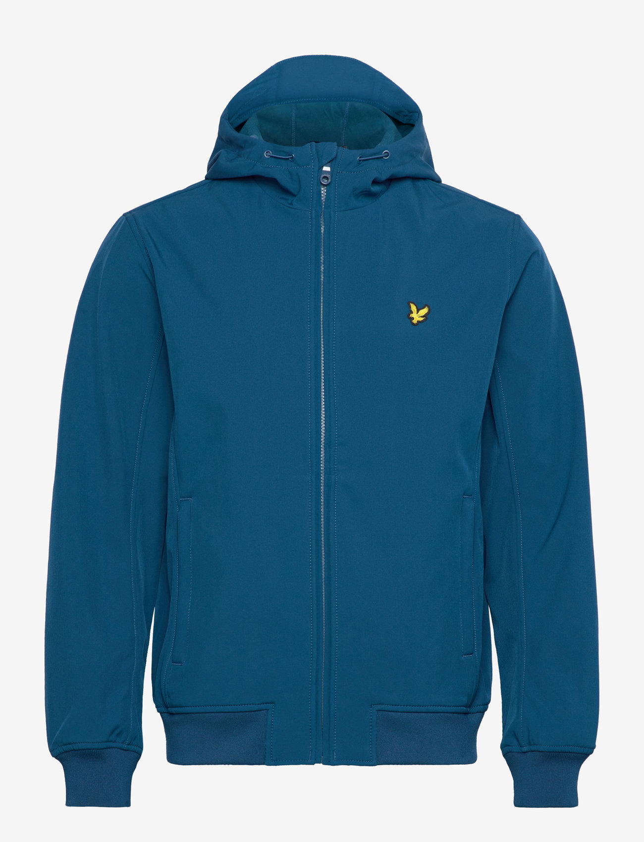 Lyle & Scott - Fleece Back Softshell Jacket - kerged jakid - w992 apres navy - 0