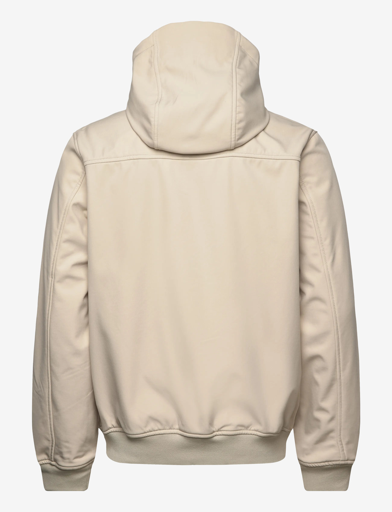 Lyle & Scott - Fleece Back Softshell Jacket - lette jakker - x865 grey taupe - 1