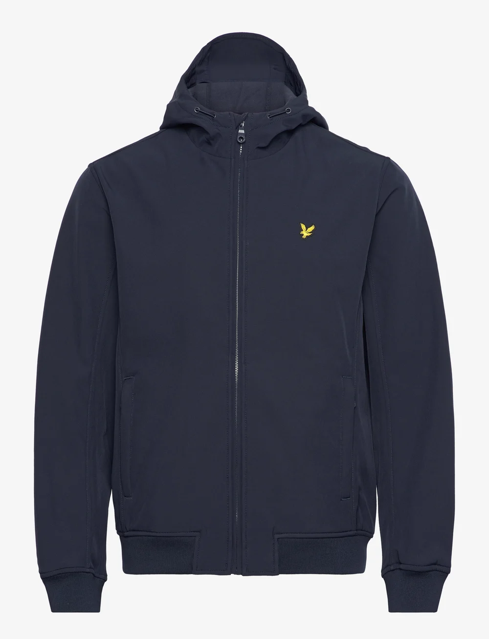 Lyle & Scott - Fleece Back Softshell Jacket - fall jackets - z271 dark navy - 1