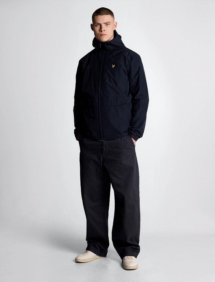 Lyle & Scott - Lightweight Hooded Zip Through Jacket - herbstjacken - z271 dark navy - 4