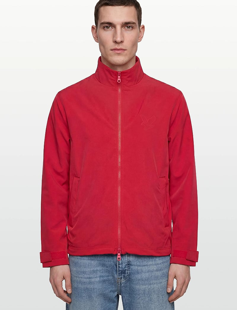 Lyle & Scott - Keyline Windbreaker Jacket - vårjackor - y132 cherry red - 3