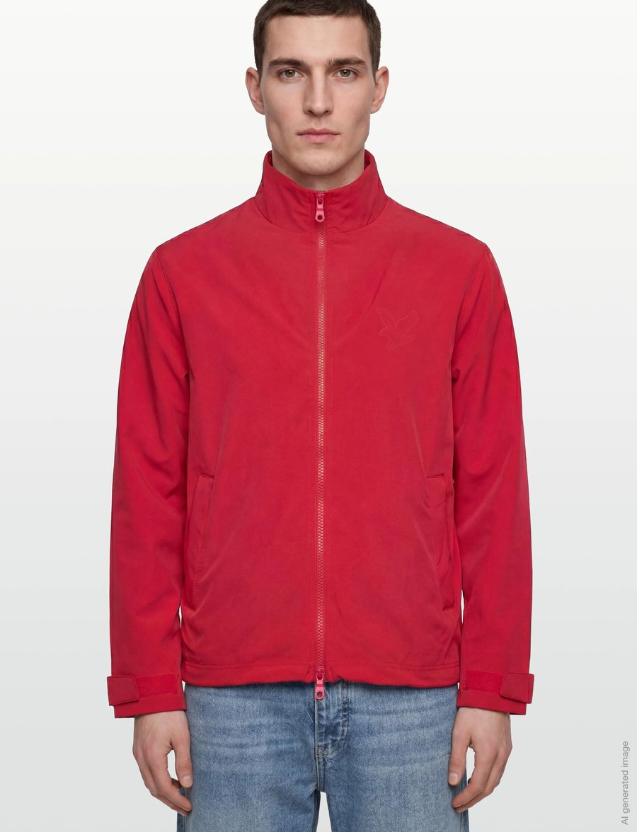 Lyle & Scott - Keyline Windbreaker Jacket - lentejassen - y132 cherry red - 3