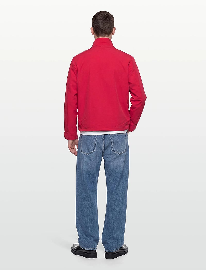 Lyle & Scott - Keyline Windbreaker Jacket - vårjackor - y132 cherry red - 4