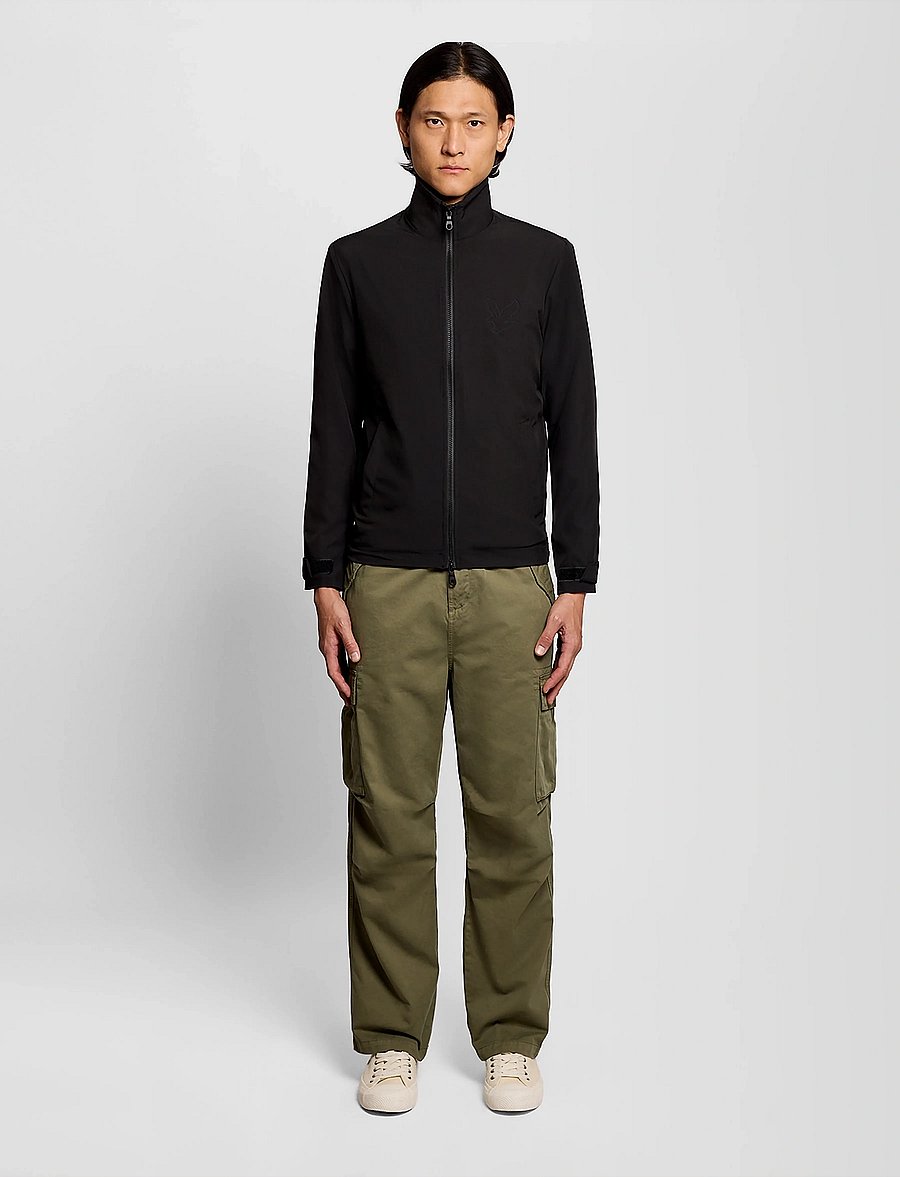 Lyle & Scott - Keyline Windbreaker Jacket - kevadjoped - z865 jet black - 5