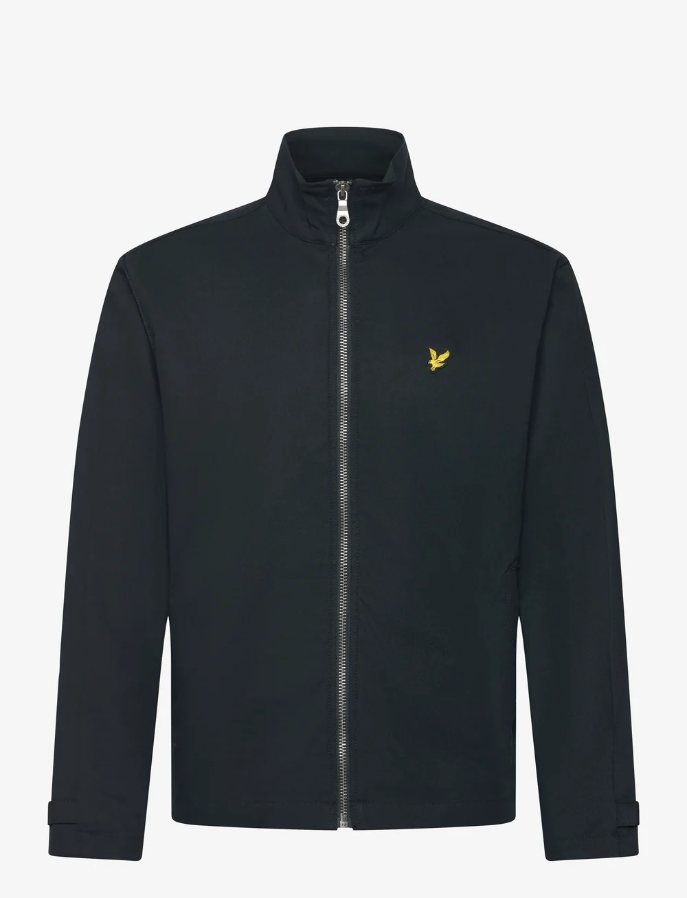 Lyle & Scott - High Neck Twill Jacket - höstjackor - z271 dark navy - 0
