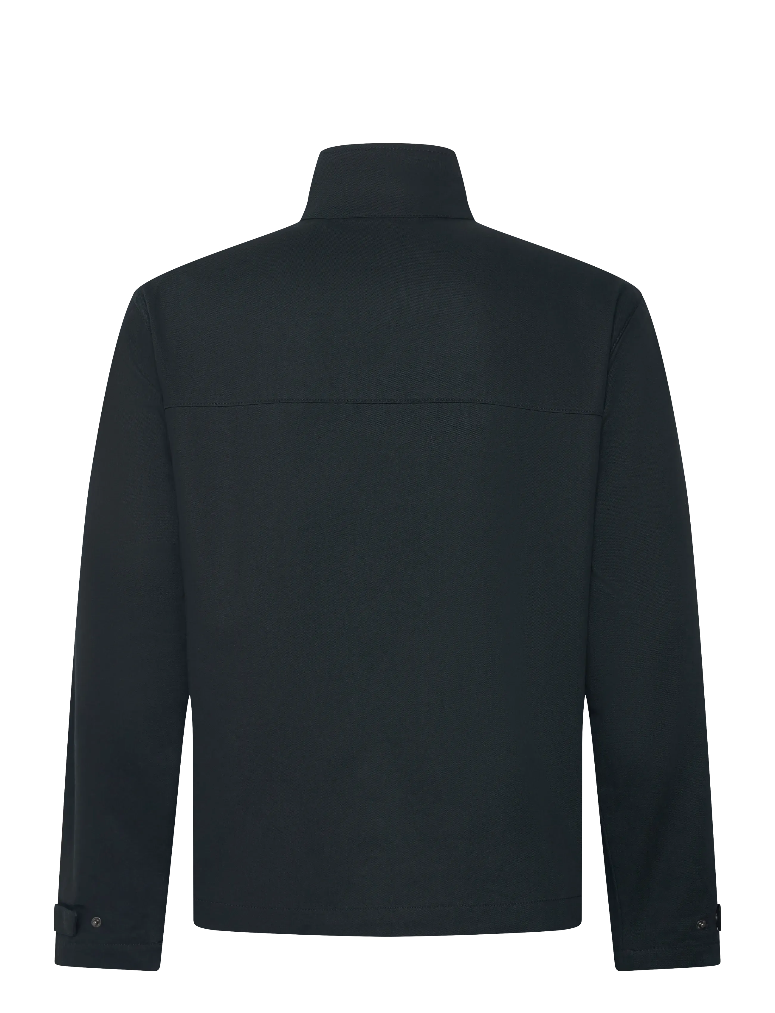 Lyle & Scott - High Neck Twill Jacket - z271 dark navy - 1