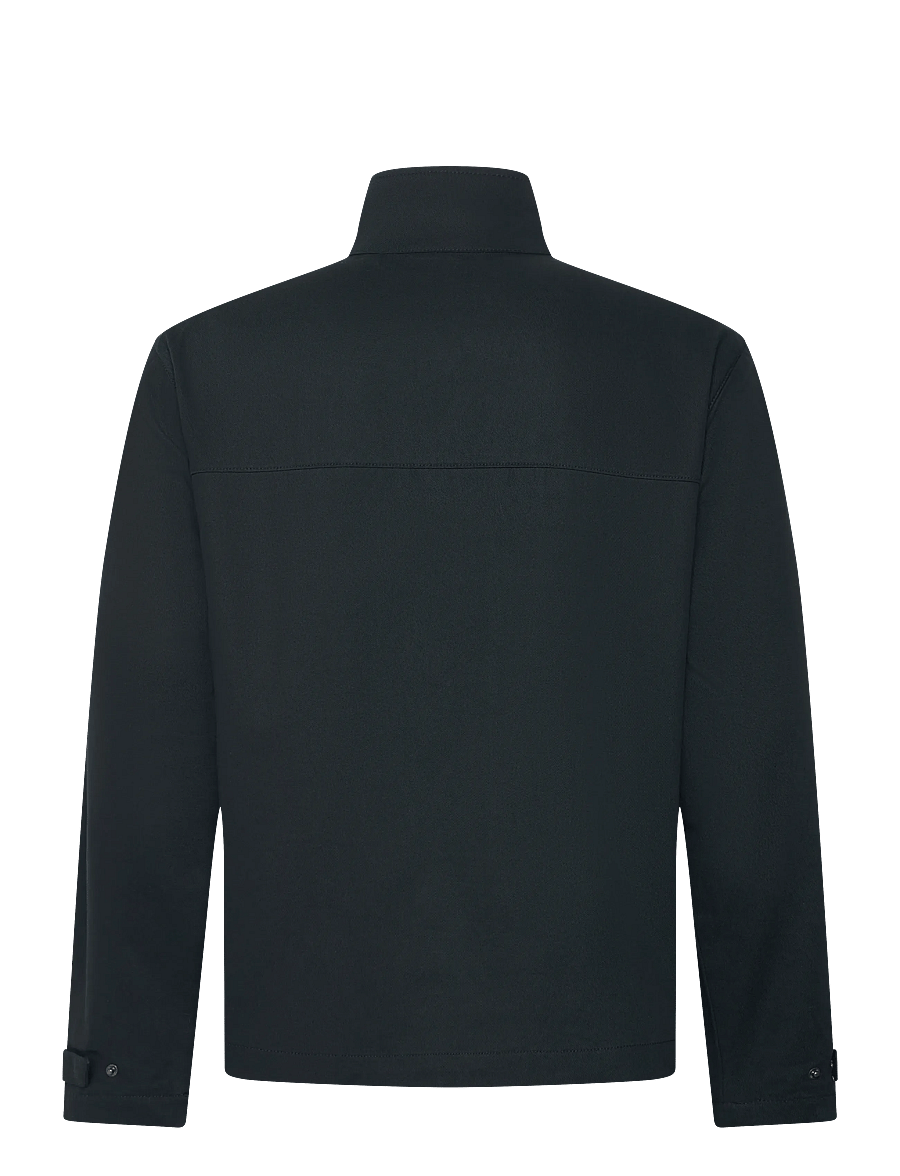 Lyle & Scott - High Neck Twill Jacket - z271 dark navy - 1