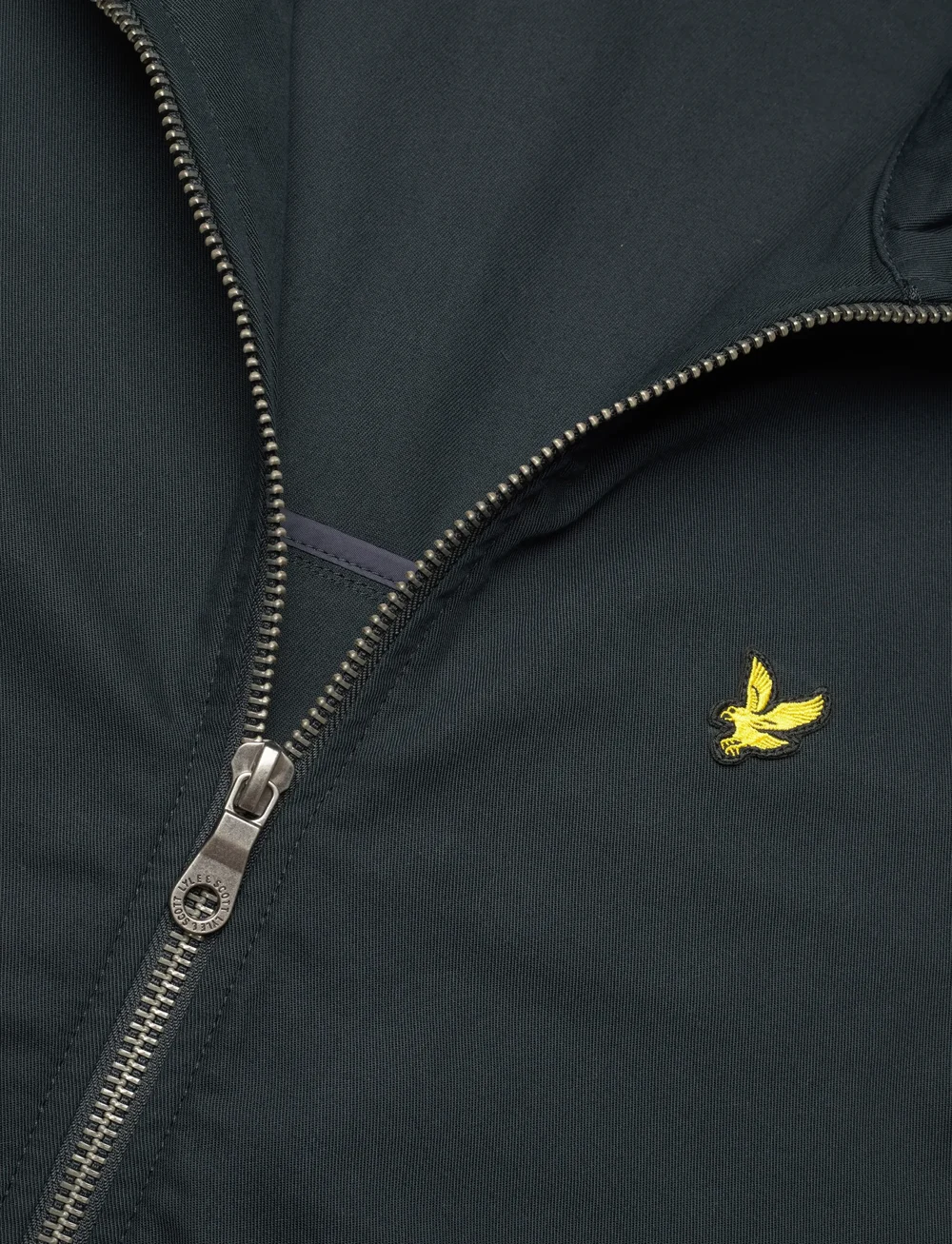Lyle & Scott - High Neck Twill Jacket - höstjackor - z271 dark navy - 5