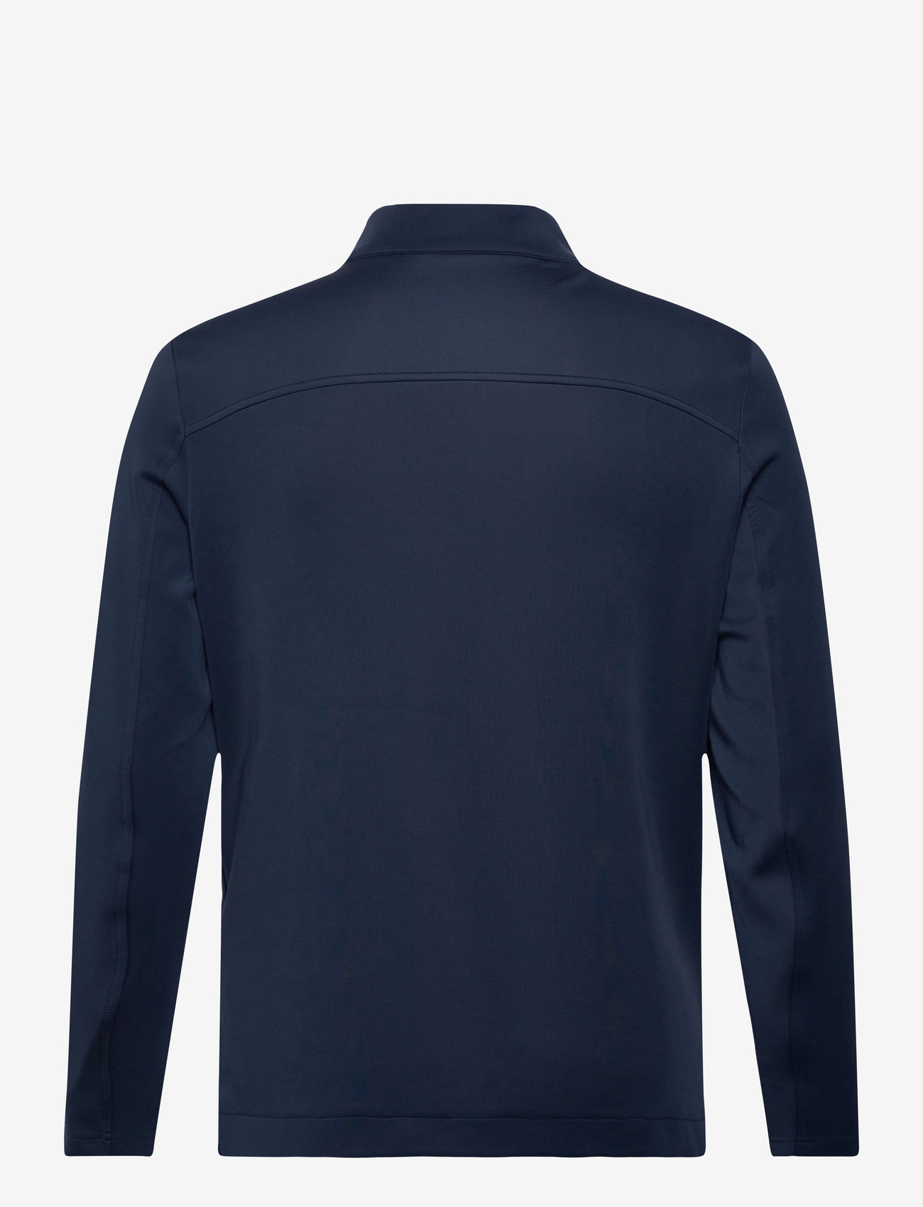 Lyle & Scott - Hybrid Quilted Full Zip Golf Jacket - golf jackets - ryder blue - 1