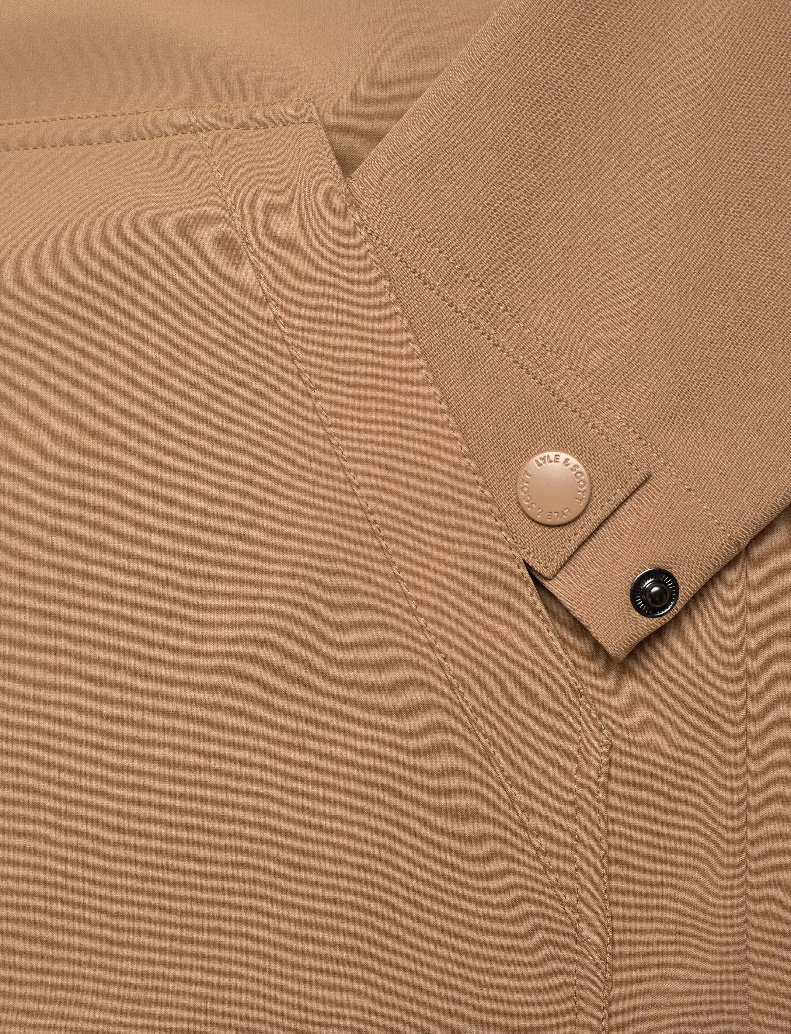 Lyle & Scott - Softshell Work Jacket - vestes de printemps - x851 tigers eye - 3