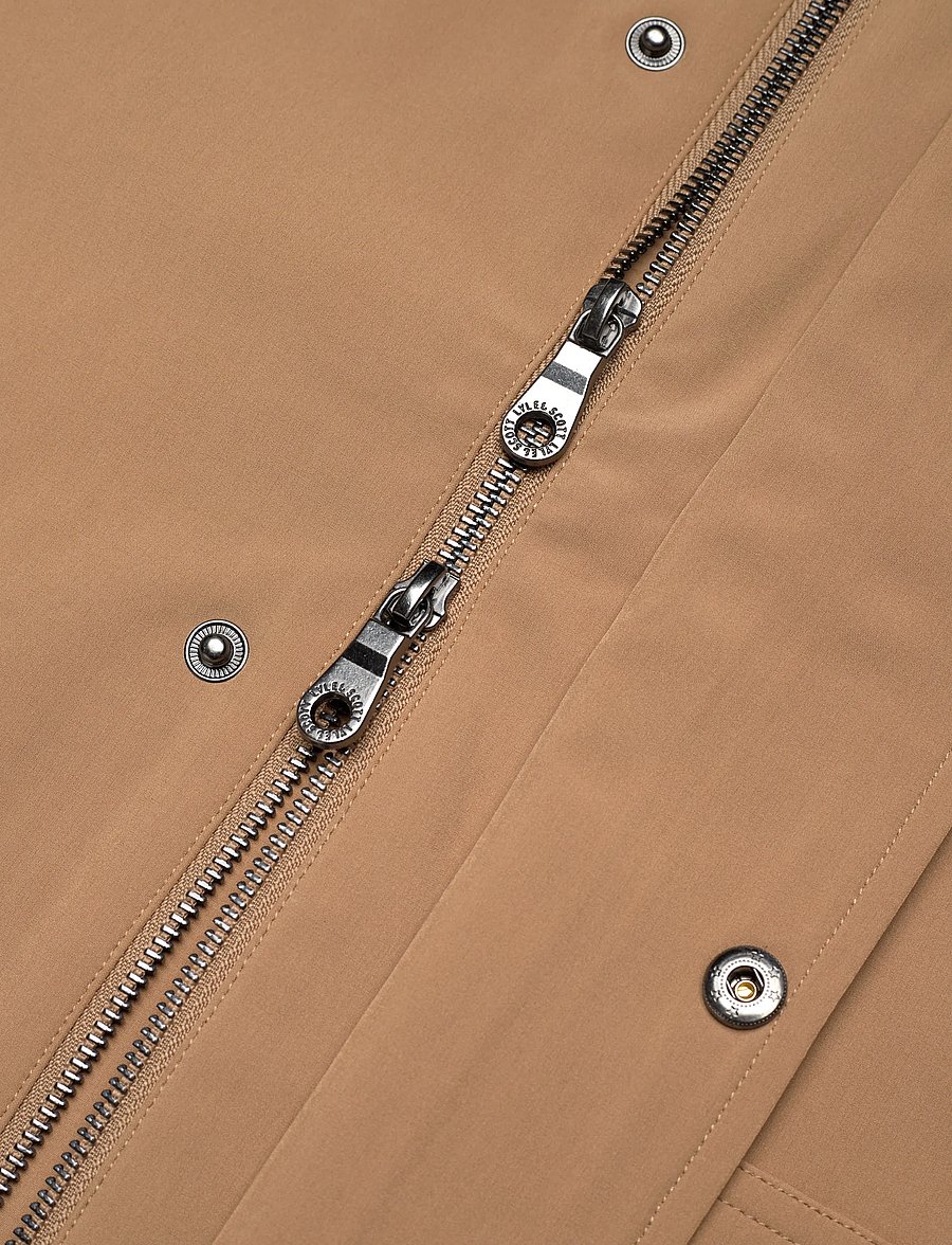 Lyle & Scott - Softshell Work Jacket - fall jackets - x851 tigers eye - 4