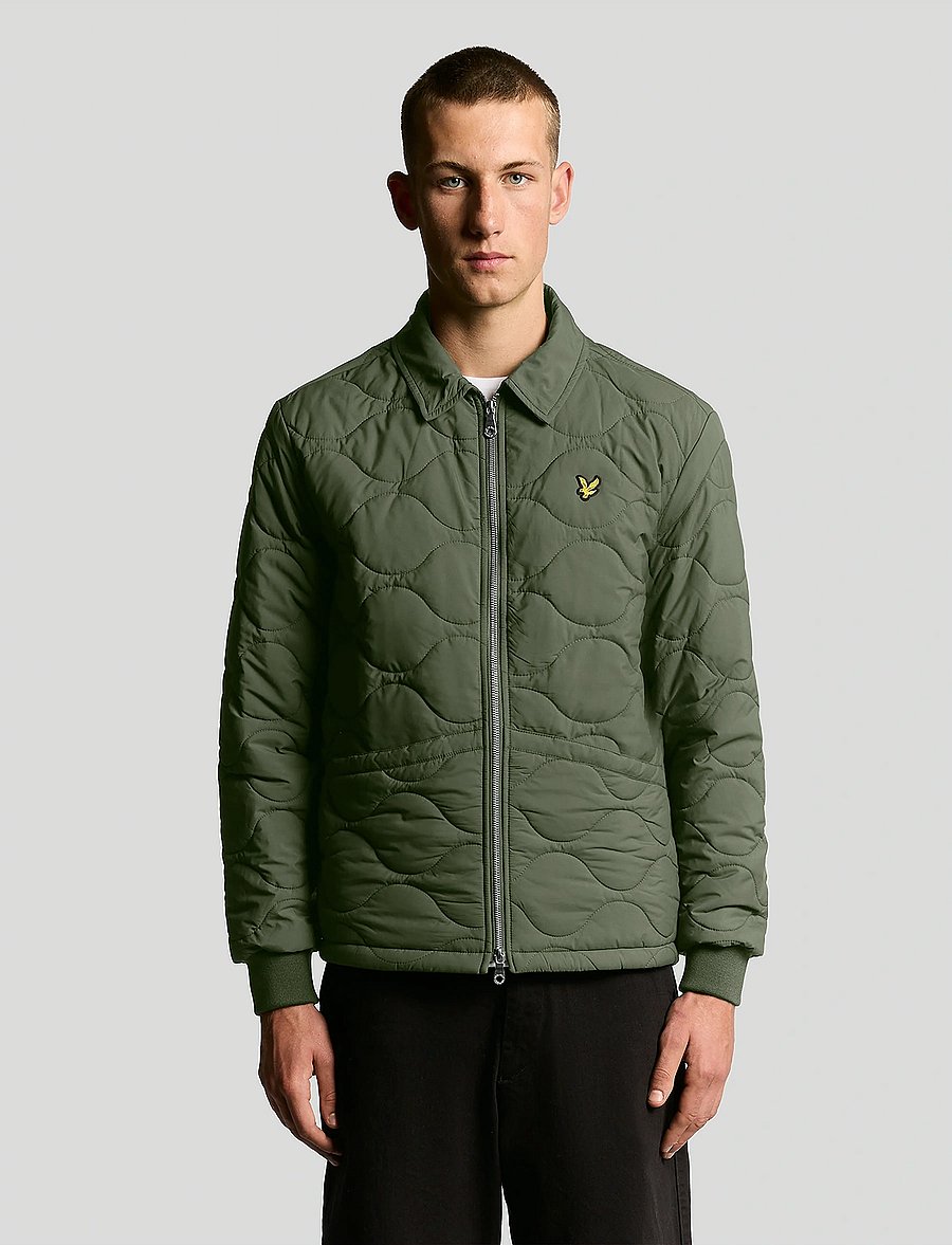 Lyle & Scott - Quilted Ripstop Jacket - herbstjacken - x848 deep depths - 0