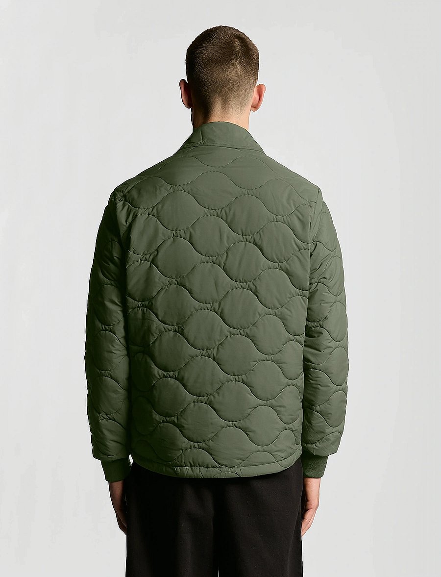 Lyle & Scott - Quilted Ripstop Jacket - herbstjacken - x848 deep depths - 3