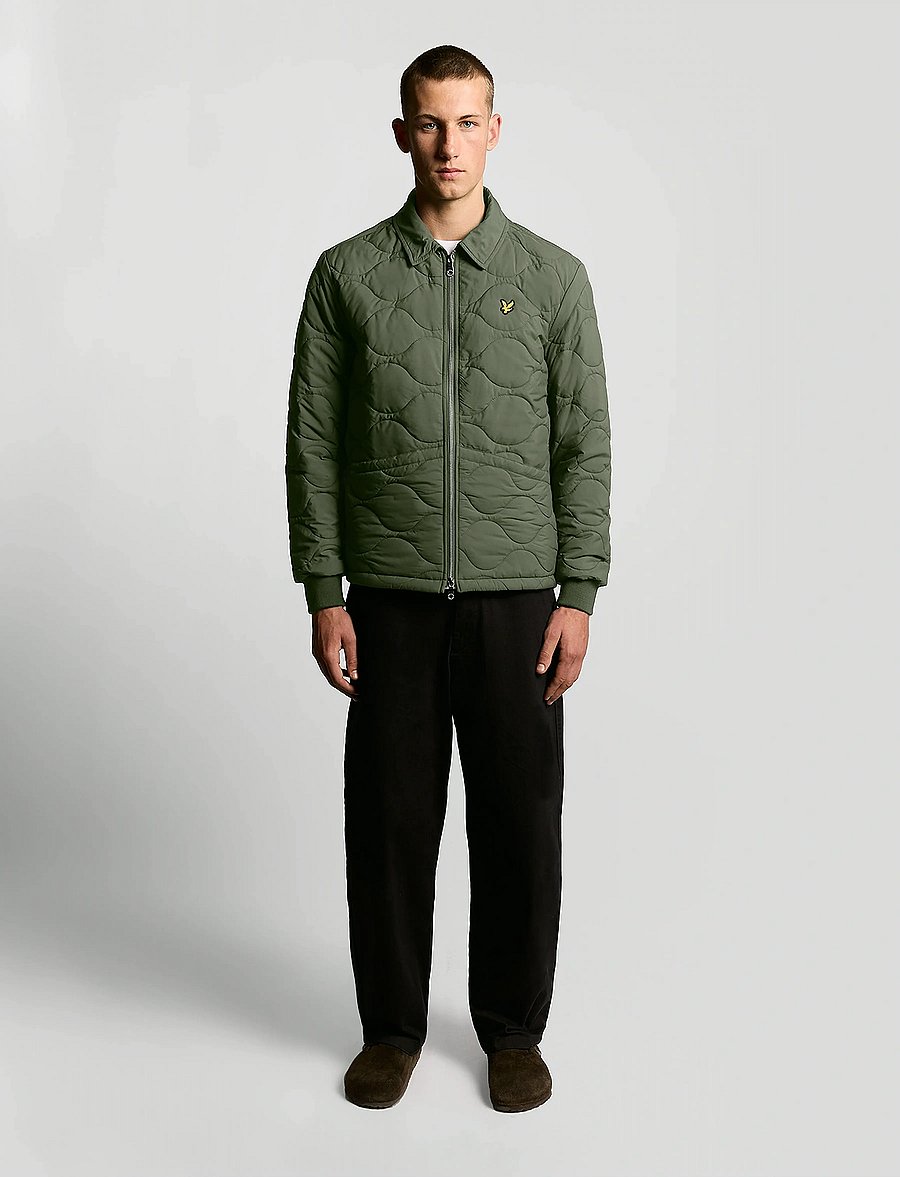 Lyle & Scott - Quilted Ripstop Jacket - herbstjacken - x848 deep depths - 4