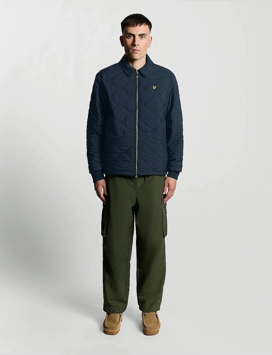 Lyle & Scott - Quilted Ripstop Jacket - herbstjacken - z271 dark navy - 4