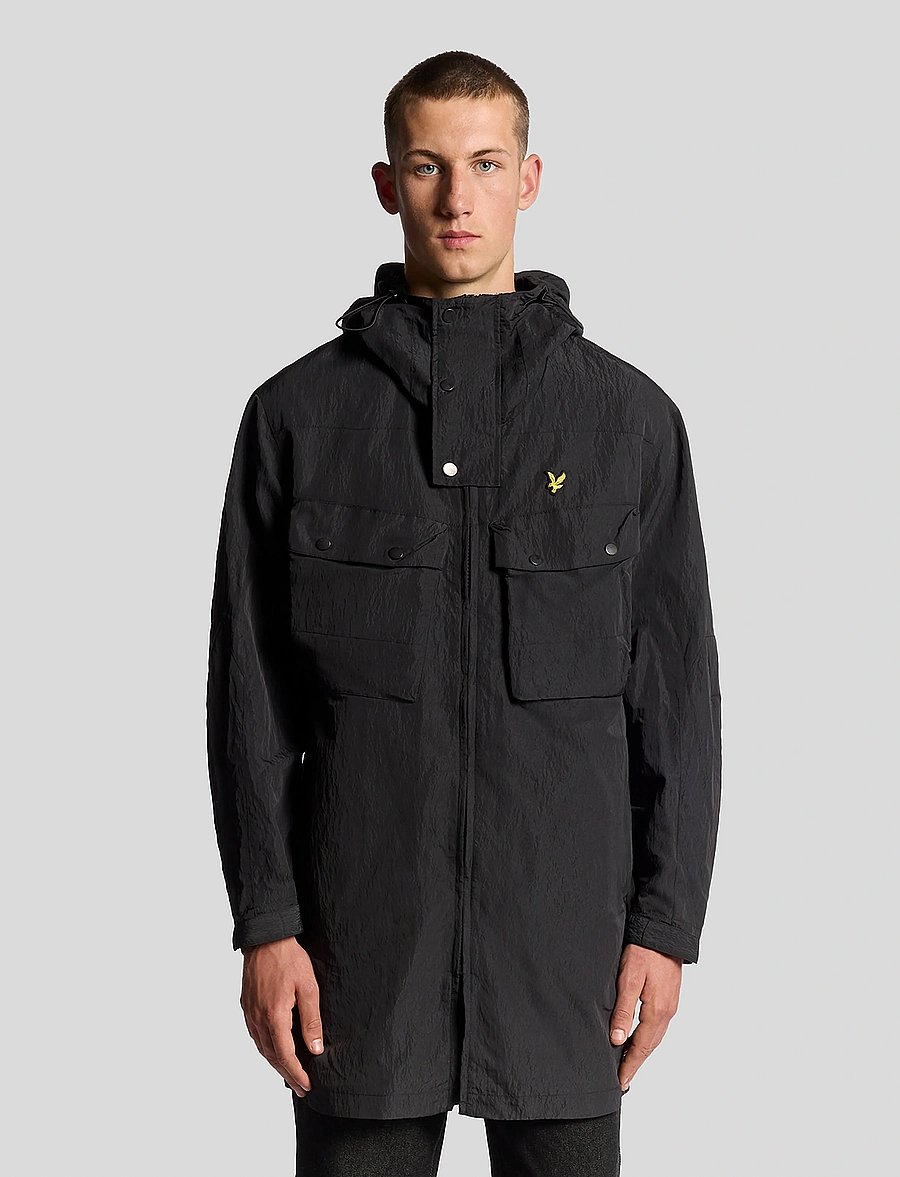 Lyle & Scott - Guard Parka - parkas - x002 black ice - 0