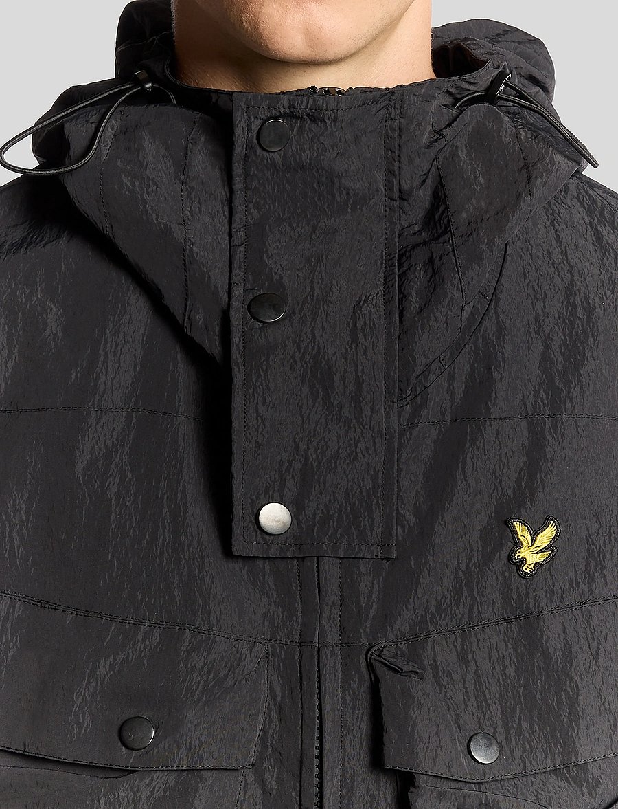 Lyle & Scott - Guard Parka - parkas - x002 black ice - 5