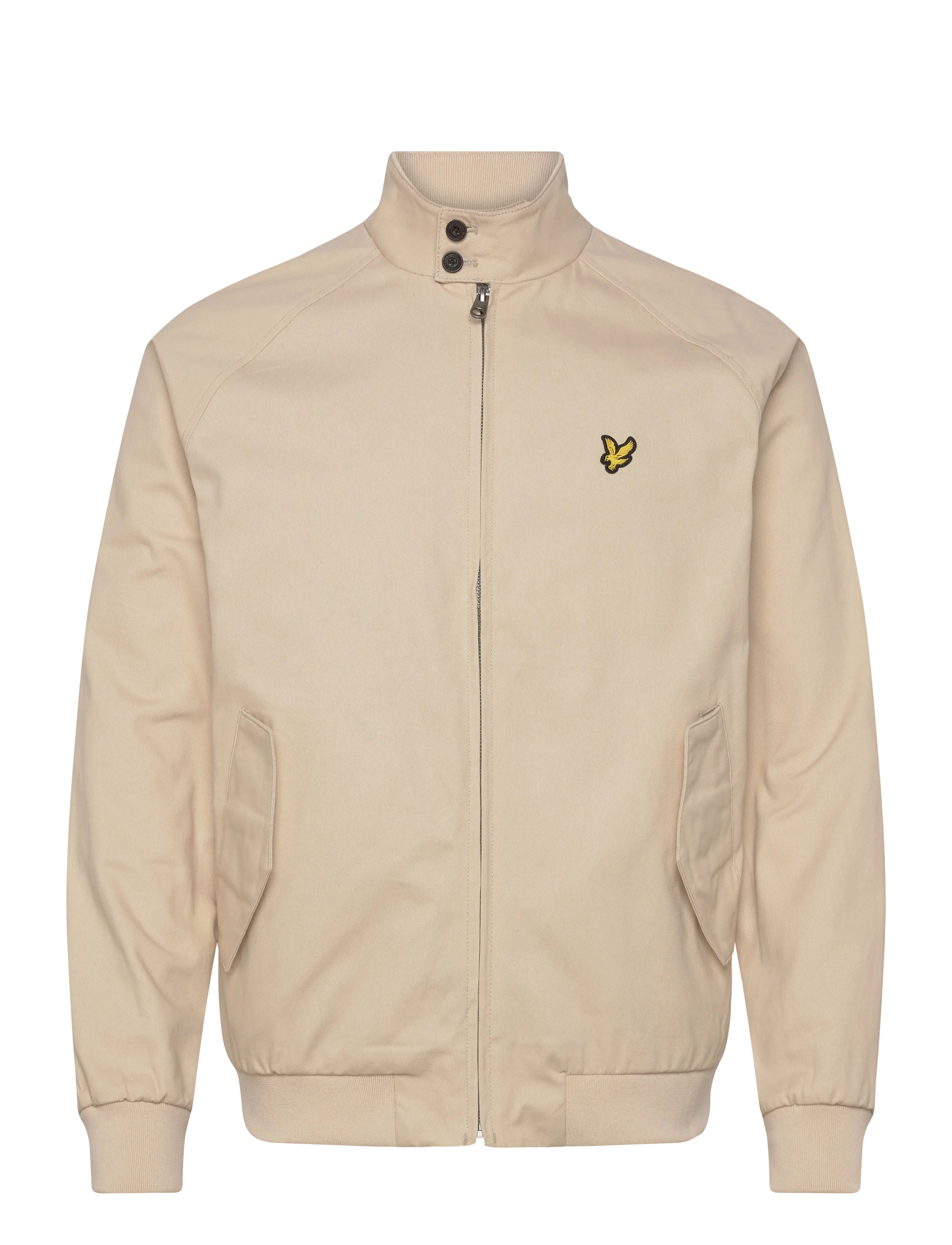 LYLE & SCOTT Baumwolle Harrington Jacke Braun - XS - Herren