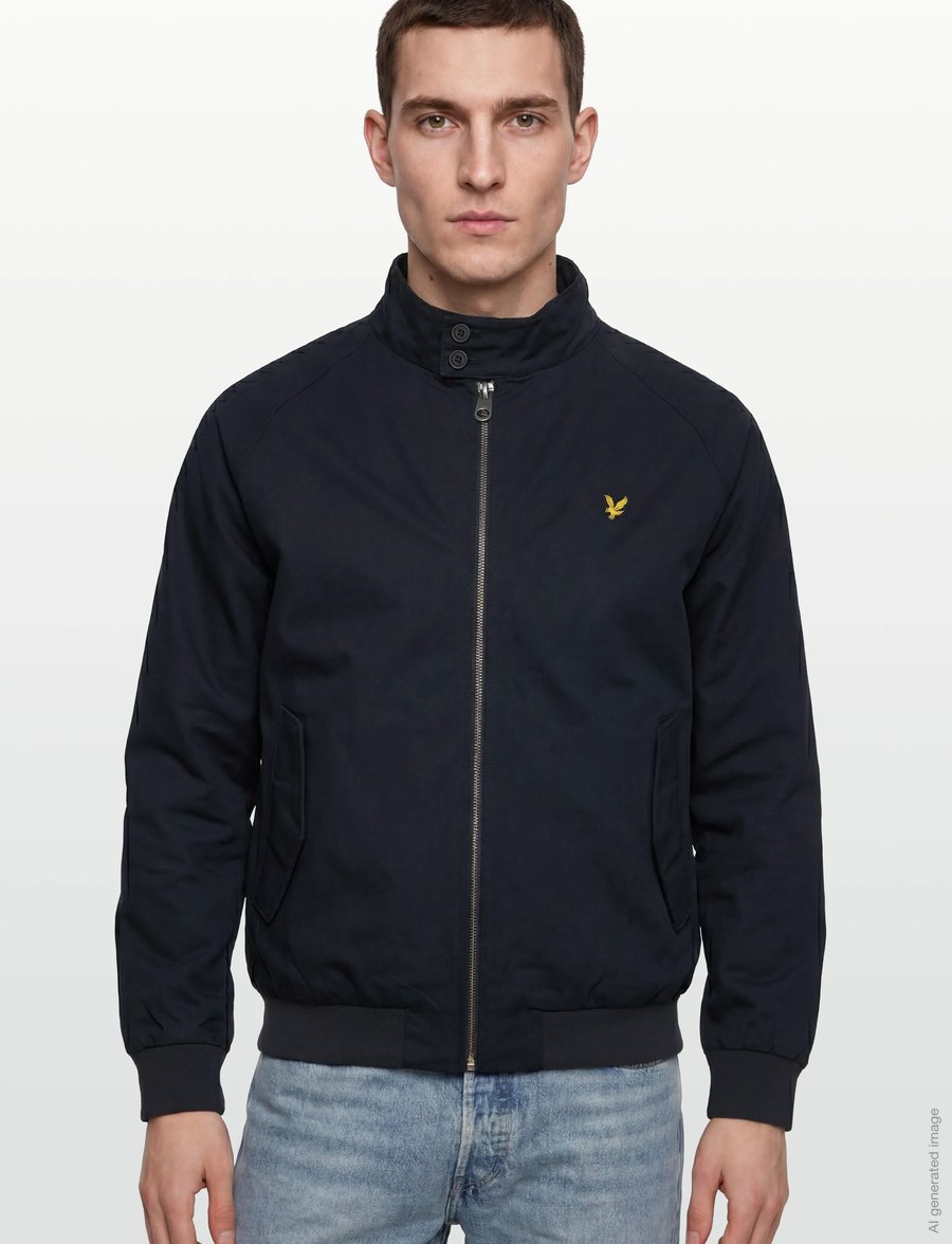 Lyle & Scott - Cotton Harrington Jacket - frühlingsjacken - z271 dark navy - 3